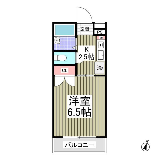 サキハウスの間取り