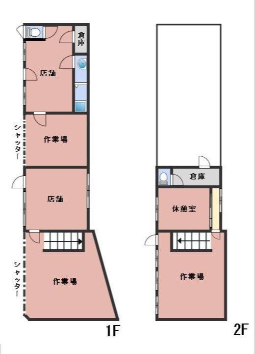 ６２３１６　岐阜市芥見堀田給油所の間取り