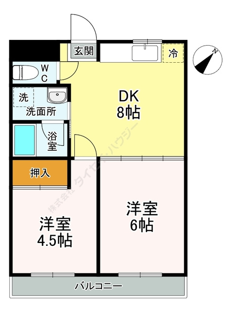 六幸館の間取り