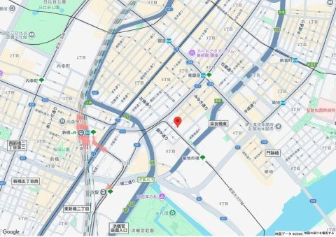 清月堂本店ビルの地図