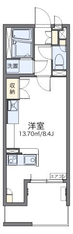【間取り】 | レオネクストテルス | 代表的な間取のため実際の間取とは異なる場合があります