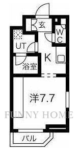 【間取り】 | エクセリア千歳船ベルデ