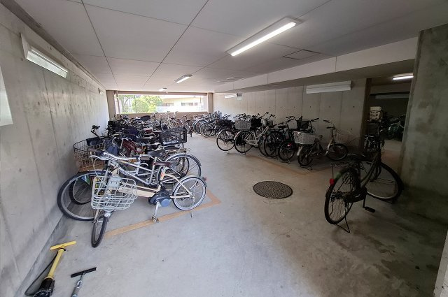 ウェルヤード東貝塚の駐輪場|駐輪場