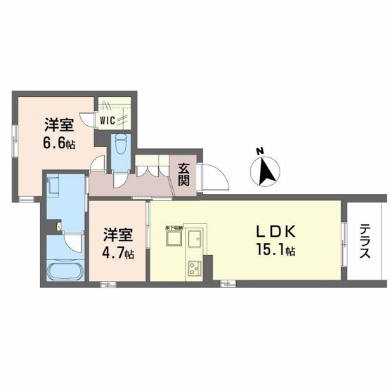 【間取り】 | シャーメゾンひいらぎ