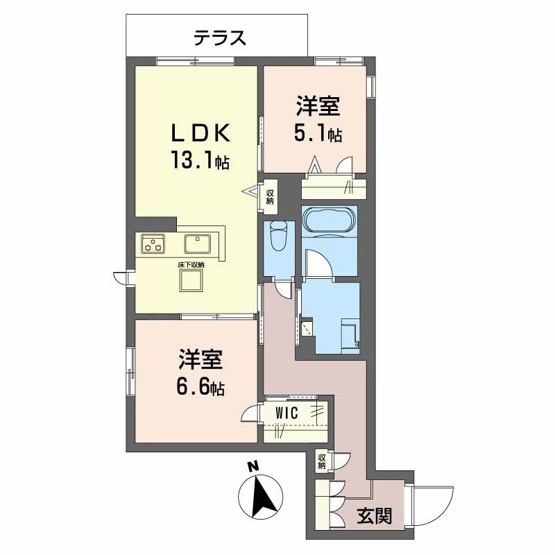 【間取り】 | シャーメゾンひいらぎ