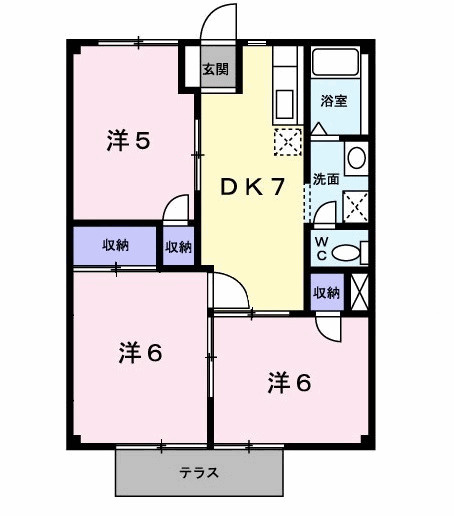 【間取り】 | サンフローレンス