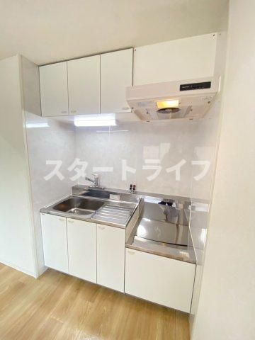 大阪市淀川区木川東３丁目の賃貸マンションのキッチン