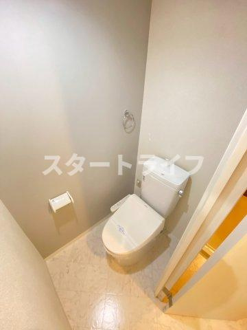 大阪市淀川区木川東３丁目の賃貸マンションのトイレ