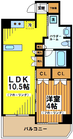 【間取り】 | ラグラースダイヤモンドマンション桜上水