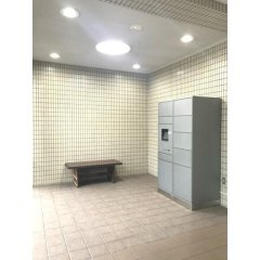 ラヴィーナ門前仲町のロビー|ゆとりのあるロビーです
