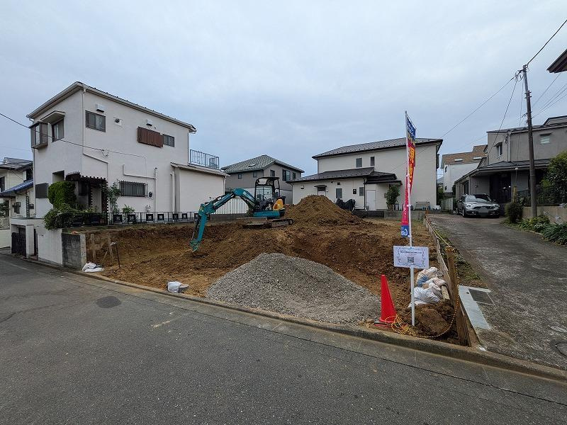 横浜市青葉区あざみ野2丁目　新築戸建【仲介手数料無料】カースペース2台
