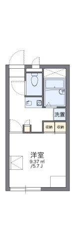 レオパレスＯｂｕＲｙｕｓｅｉの間取り
