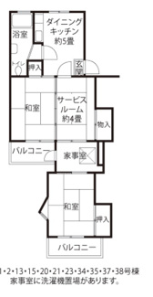 【間取り】 | 久留米西