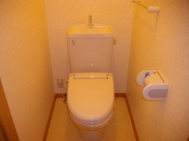シンプルで使いやすいトイレです