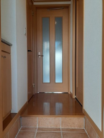 シンプルで使いやすい玄関です