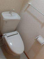 シンプルで使いやすいトイレです