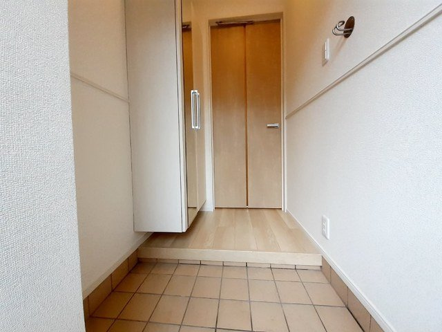 毎日通る玄関はこちらです