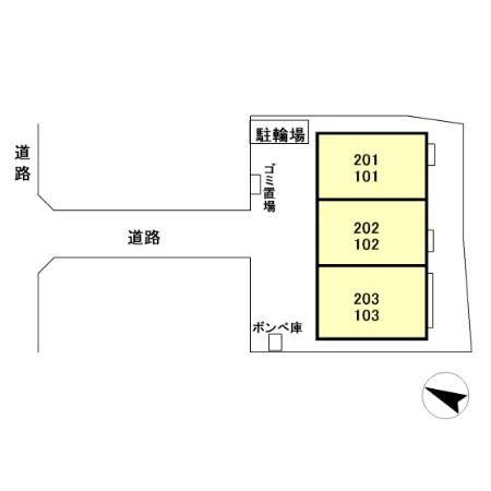 【区画図】 | エトワールＮＩＩＺＡ