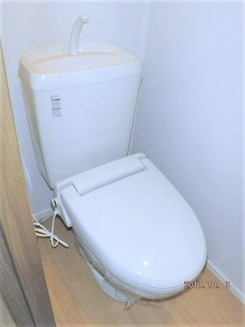 清潔感のあるトイレです