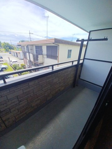 広々としたバルコニーです