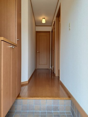 毎日通る玄関はこちらです
