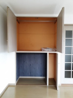 たっぷりとした収納スペースです