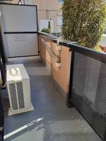 フレール与野本町　弐番館のバルコニー