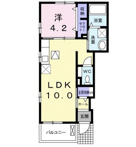 プランタンⅡの間取り