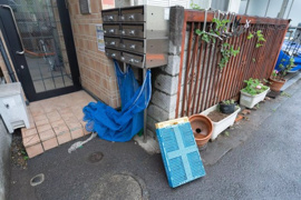 落ち着いたエントランスです