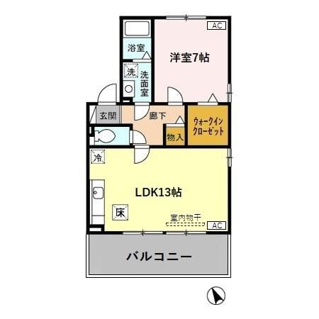 パークコート　Ｂの間取り
