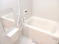 日々の疲れを癒すお風呂付です