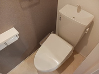 コンパクトで使いやすいトイレです