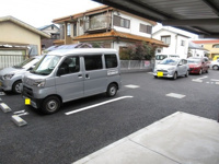 駐車スペースもあります