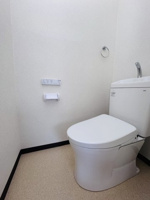 ゆったりとした空間のトイレです