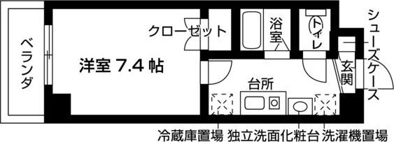 FORESTA NAGAKUTEの間取り