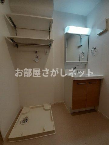 グラスハーモニー【おとり物件なし】#学生・社会人にオススメ！初期費用分割払いOK！の洗面所
