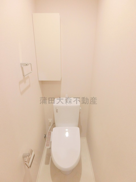 プルナス蒲田のトイレ|温水洗浄便座付きのトイレ