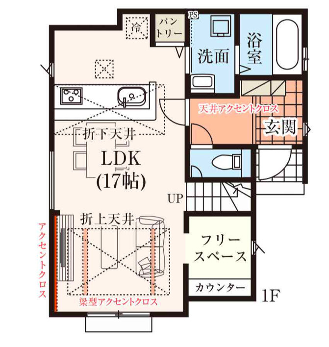 富士見市水子30期の間取り
