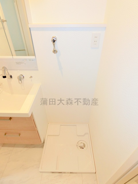 多摩川の甘風つむぐ青空のココルの設備|洗濯機置き場