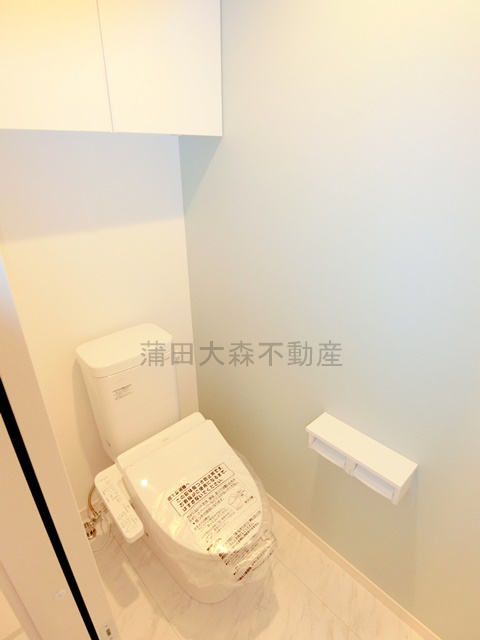 多摩川の甘風つむぐ青空のココルのトイレ|温水洗浄便座付きのトイレ