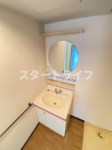 大阪市淀川区西中島５丁目の賃貸マンションの洗面所