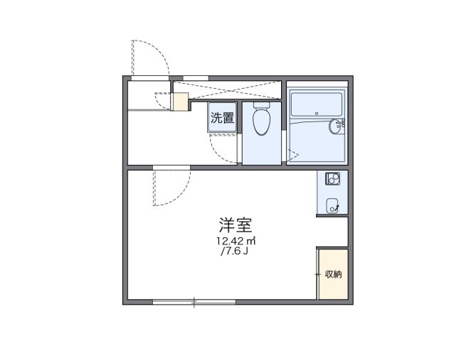 レオパレスＳ．Ｆの間取り