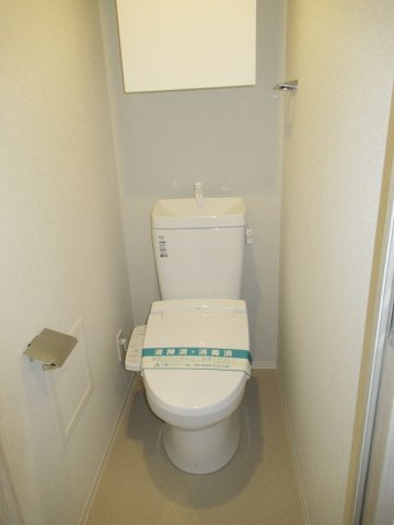 横浜市南区睦町１丁目の賃貸マンションのトイレ