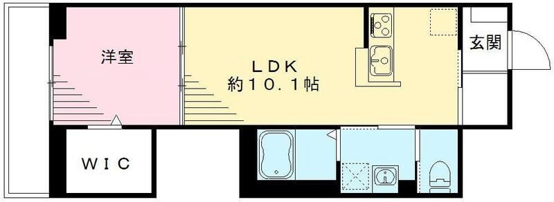 ラ・コリーヌ谷中の間取り|間取りです。