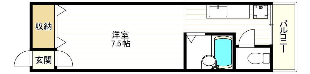 サンピアザの間取り