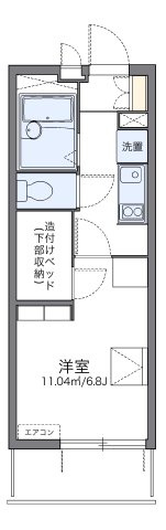 レオパレスアネックスリバティーの間取り|代表的な間取のため実際の間取とは異なる場合があります