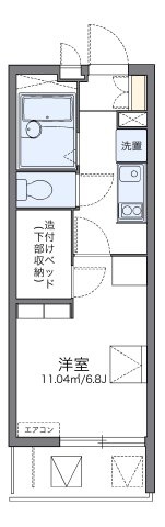 レオパレスアネックスリバティーの間取り|代表的な間取のため実際の間取とは異なる場合があります