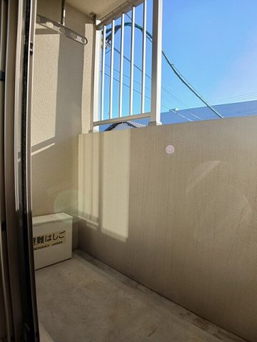 クレメントウエストクルメのバルコニー