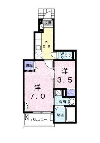 フェリシアの間取り