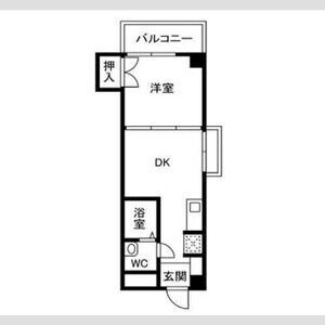 丸八 第2マンションの間取り